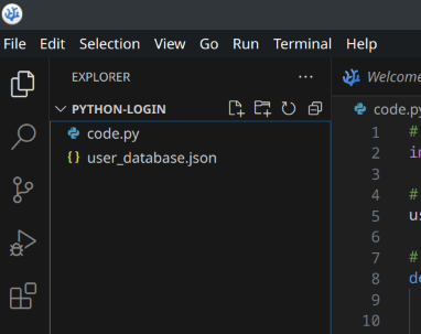 Python Lesson: Login System